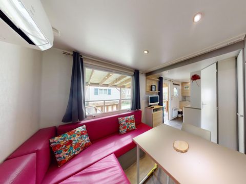 MOBILHOME 2 personnes - MOBIL HOME 1 CHAMBRE