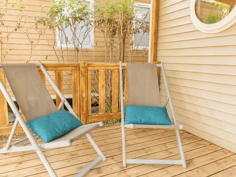 MOBILHOME 2 personnes - "AMOUREUX" 1 CHAMBRE