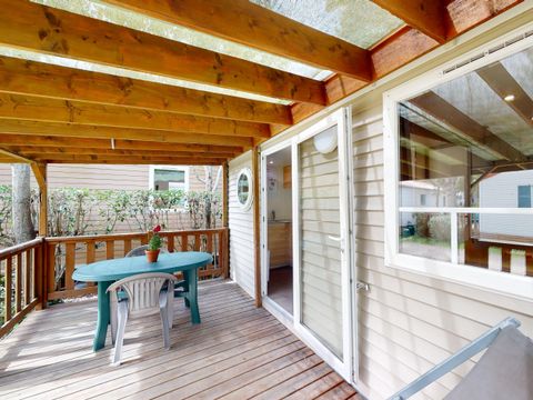 MOBILHOME 2 personnes - MOBIL HOME 1 CHAMBRE