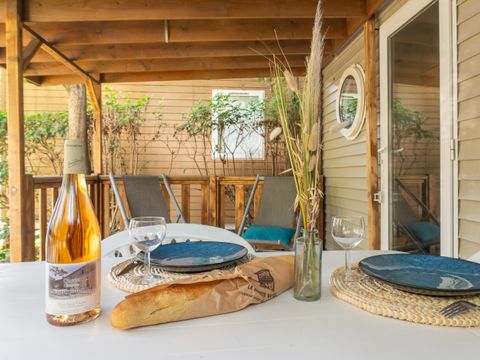 MOBILHOME 2 personnes - MOBIL HOME 1 CHAMBRE