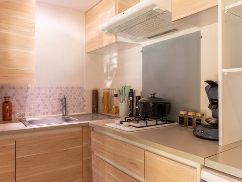 MOBILHOME 2 personnes - MOBIL HOME 1 CHAMBRE