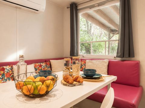 MOBILHOME 2 personnes - "AMOUREUX" 1 CHAMBRE
