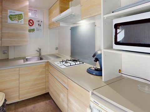 MOBILHOME 2 personnes - MOBIL HOME 1 CHAMBRE