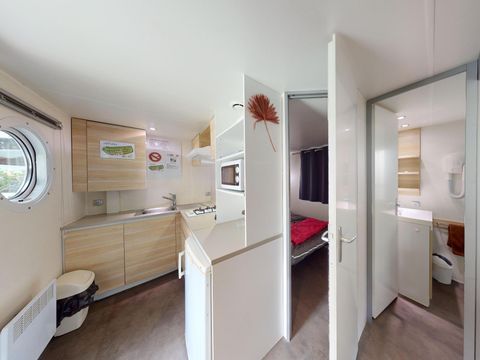 MOBILHOME 2 personnes - MOBIL HOME 1 CHAMBRE