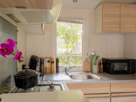 MOBILHOME 6 personnes - "CONFORT" - 2 CHAMBRES