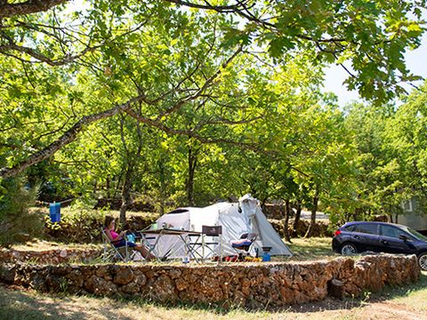 Emplacement - Forfait Confort (1 tente, caravane ou camping-car / 1 voiture / électricité 6A)