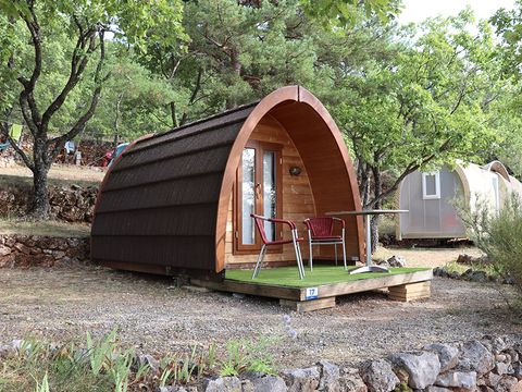 Hébergement 2 personnes - Pod - 6m² (sans sanitaires)
