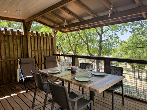 HÉBERGEMENT INSOLITE 4 personnes - Mobil home Cottage Premium 2 Chambres - climatisation - Lave vaiselle