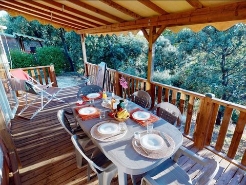 MOBILHOME 6 personnes - Cottage Confort 3 Chambre + climatisation + Lave vaisselle