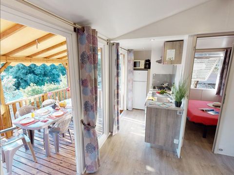 MOBILHOME 6 personnes - Cottage Confort 3 Chambre + climatisation + Lave vaisselle