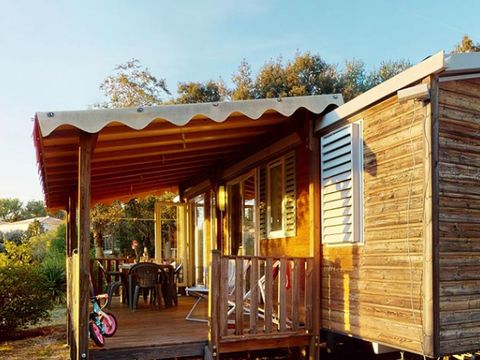MOBILHOME 6 personnes - Cottage Confort 3 Chambre + climatisation + Lave vaisselle