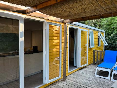 MOBILHOME 6 personnes - Premium 4 Pièces 6 Personnes Climatisé + TV