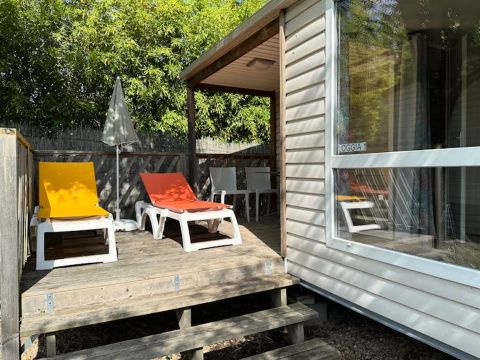 MOBILHOME 4 personnes - Premium 3 Pièces 4 Personnes Climatisé + TV