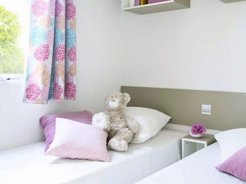 MOBILHOME 4 personnes - Mobil Home Cosy 3 Pièces 4 Personnes Climatisé + TV