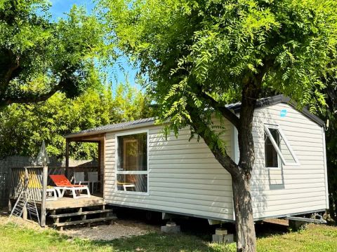 MOBILHOME 4 personnes - Mobil Home Cosy 3 Pièces 4 Personnes Climatisé + TV