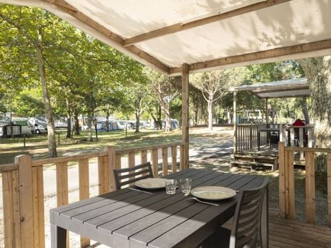 MOBILHOME 2 personnes - Classique 1 chambre 2 personnes