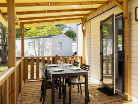 Mobilhome 4 personnes - Confort+ - 2 chambres