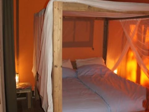TENTE TOILE ET BOIS 5 personnes - Laurier