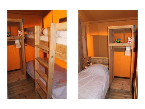TENTE TOILE ET BOIS 5 personnes - Laurier