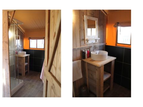 TENTE TOILE ET BOIS 5 personnes - Laurier