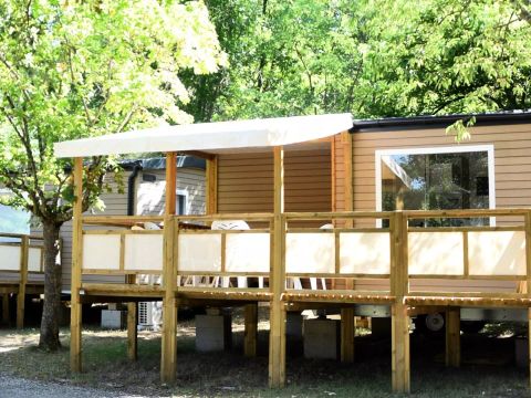 MOBILHOME 6 personnes - Mobil-home Montana Confort 3 Pièces 4/6 Personnes Climatisé + TV