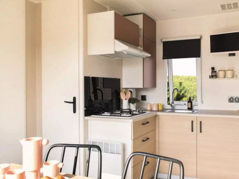 MOBILHOME 6 personnes - Mobil-home Montana Confort 3 Pièces 4/6 Personnes Climatisé + TV