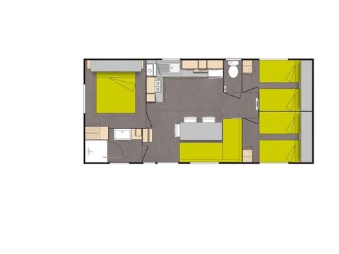 MOBILHOME 6 personnes - Ophea Ohara 6 personnes