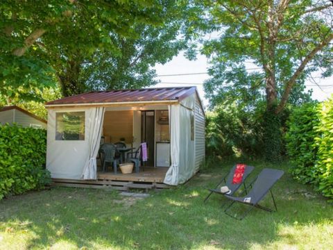 TENTE TOILE ET BOIS 5 personnes - Tithome 4/5 personnes