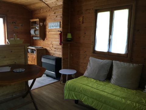 CHALET 5 personnes - 2 chambres climatisé CONFORT - 35m2+terrasse couverte 14m2