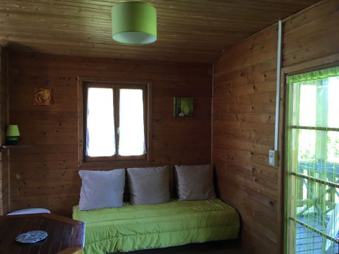 CHALET 5 personnes - 2 chambres climatisé CONFORT - 35m2+terrasse couverte 14m2