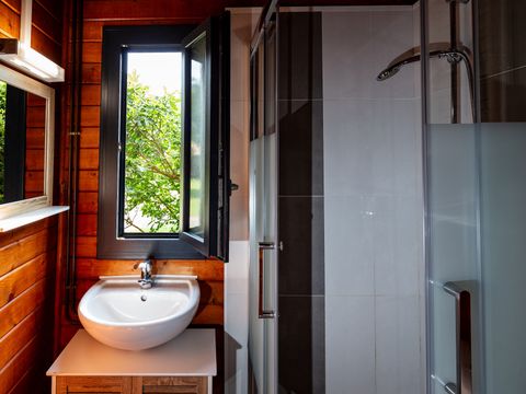 CHALET 5 personnes - 2 chambres climatisé CONFORT - 35m2+terrasse couverte 14m2