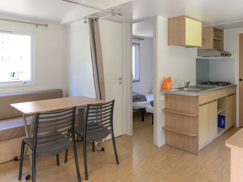 MOBILHOME 6 personnes - Mobilhome RIVIERA 29m² - 2 chambres + 1 canapé convertible -