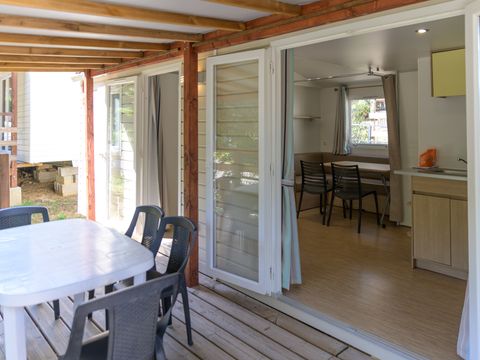 MOBILHOME 6 personnes - Mobilhome RIVIERA 29m² - 2 chambres + 1 canapé convertible -