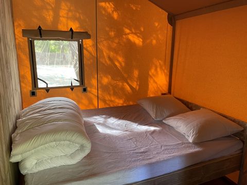 TENTE TOILE ET BOIS 5 personnes - Lodge Safari