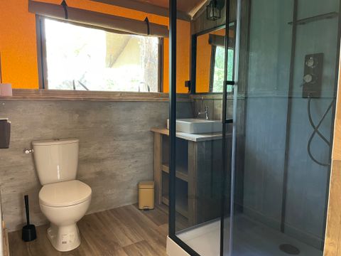 Tente en toile et en bois 6 personnes - Lodge Safari