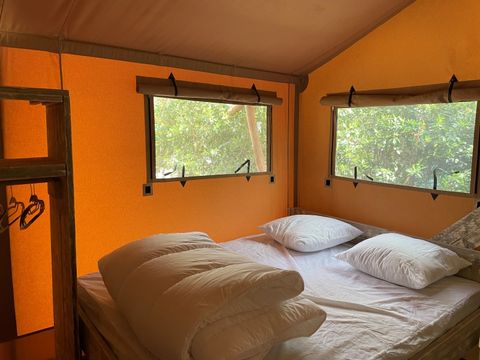 TENTE TOILE ET BOIS 6 personnes - Lodge Safari