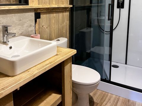 Tente en toile et en bois 4 personnes - Lodge Safari 27 m²