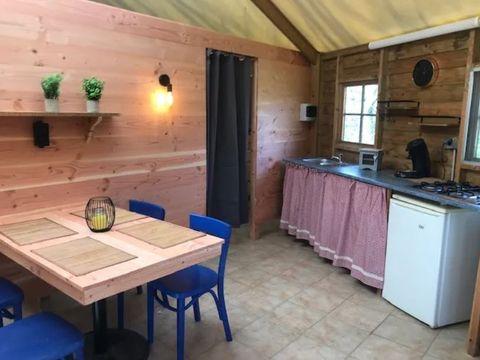 BUNGALOW TOILÉ 4 personnes - Bungatoile - sans sanitaires