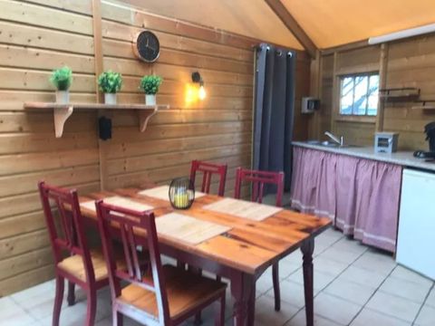 BUNGALOW TOILÉ 4 personnes - Bungatoile 24 - sans sanitaires