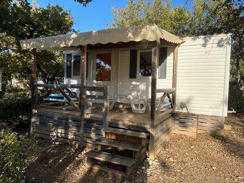 MOBILHOME 4 personnes - Standard 21m² (2 chambres) + terrasse couverte 8m²