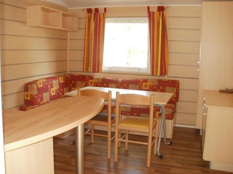 MOBILHOME 6 personnes - Confort 30m² (3 chambres) + terrasse couverte 10m²