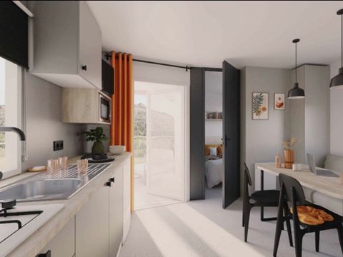 MOBILHOME 5 personnes - MOBIL HOME 28m2 confort+ 2chb 5 pers