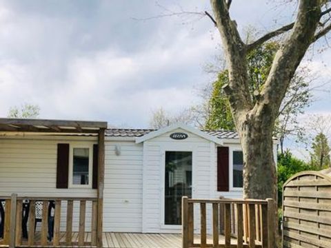 MOBILHOME 4 personnes - JUPITER 724 (2 chambres  avec climatisation en option à régler sur place)
