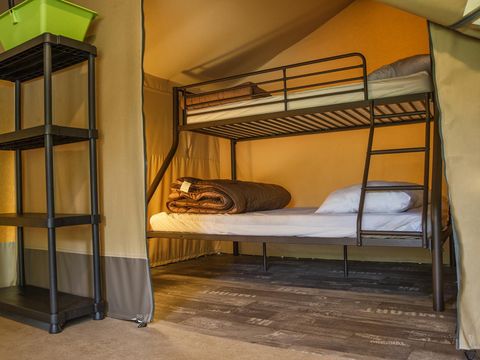 TENTE TOILE ET BOIS 5 personnes - KENYA sans sanitaires