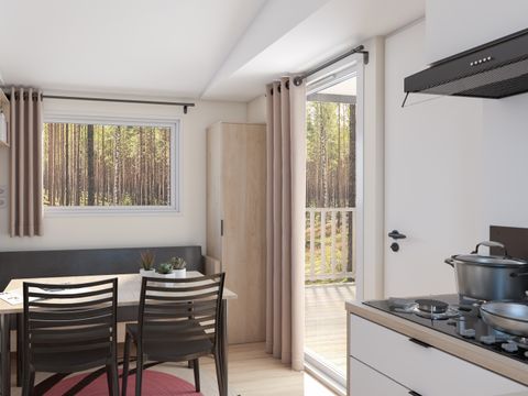 MOBILHOME 4 personnes - Nest TI climatisé (D/D)