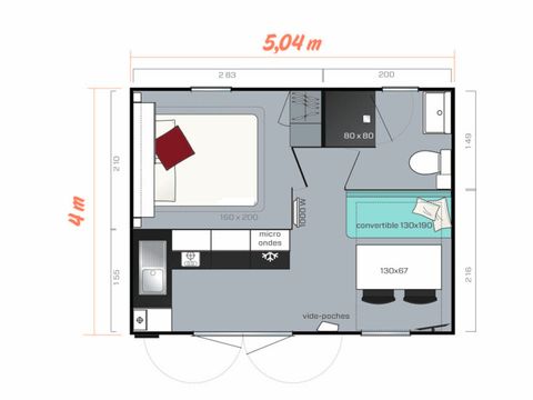 MOBILHOME 2 personnes - CIELA PRESTIGE