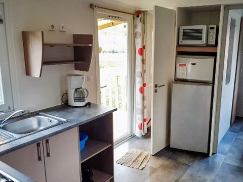 Mobilhome 6 personnes - Comfort | 3 Ch. | 6 Pers. | Terrasse surélevée | TV