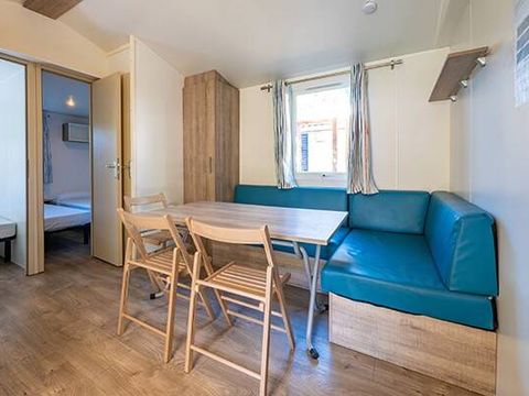 Bungalow 6 personnes - Mobil-home | Comfort | 3 Ch. | 6 Pers. | Terrasse surélevée