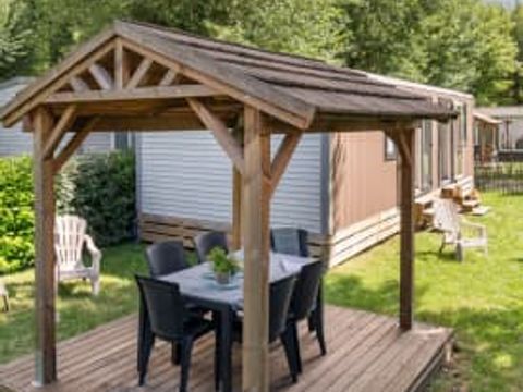 MOBILHOME 6 personnes - Cottage Pouncho 6p 3ch 2sdb **** clim