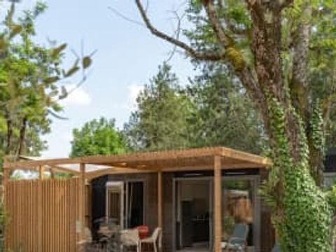 MOBILHOME 6 personnes - Cottage Lévézou 6p 3ch 2sdb Premium clim